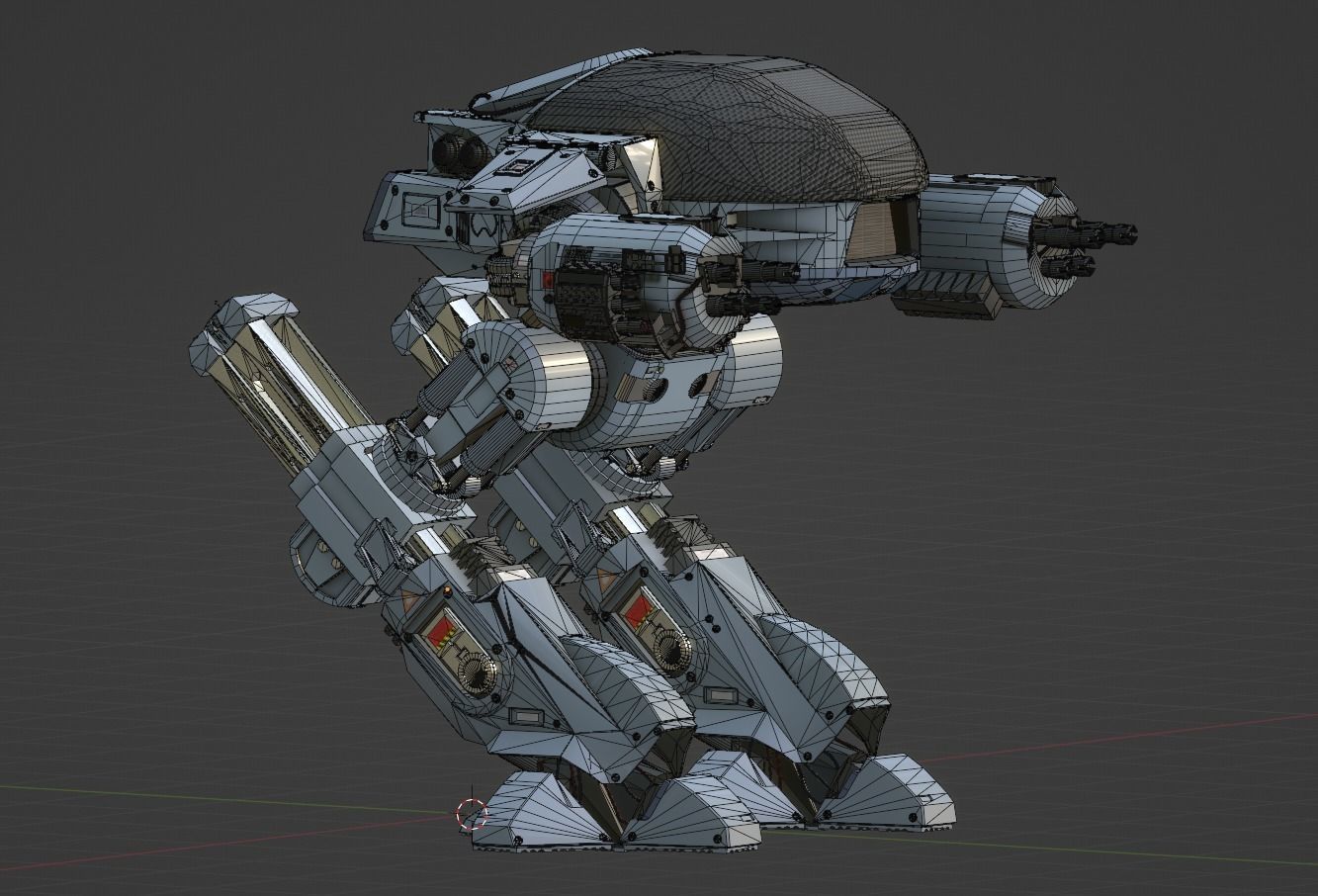 ED-209 3D model_3