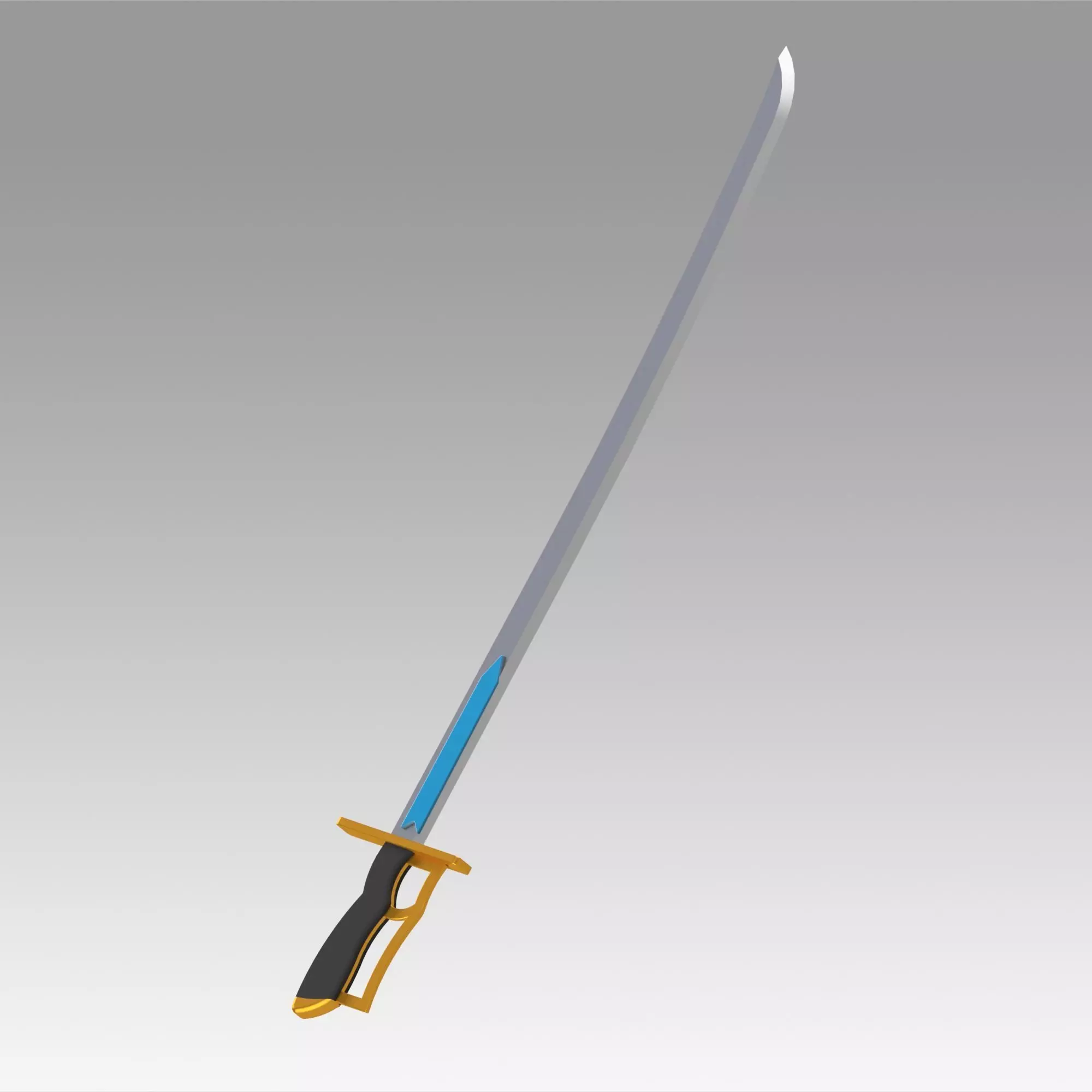 Puella Magi Madoka Magica Sayaka Miki Swords Cosplay Weapon Prop 3D print model