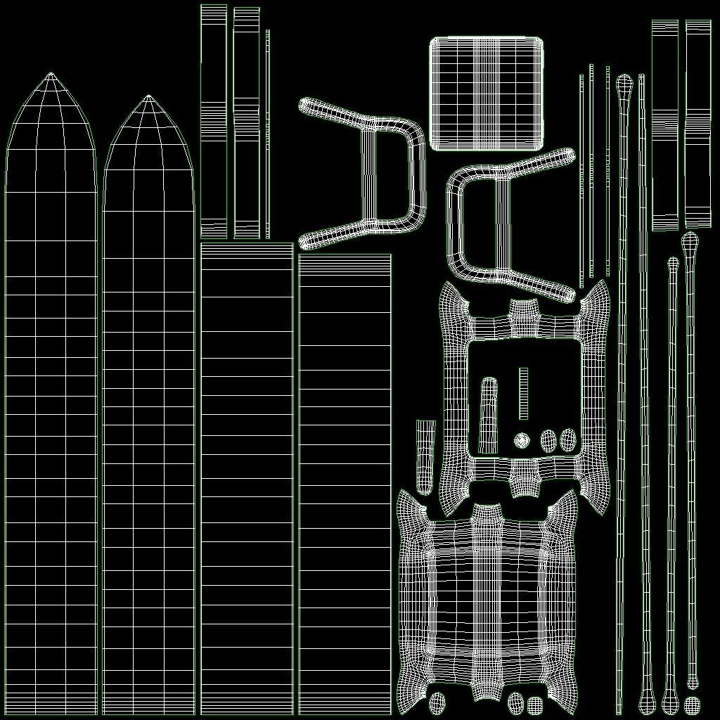 Hermes Cape Cod Watch and Box Low-poly 3D model_25