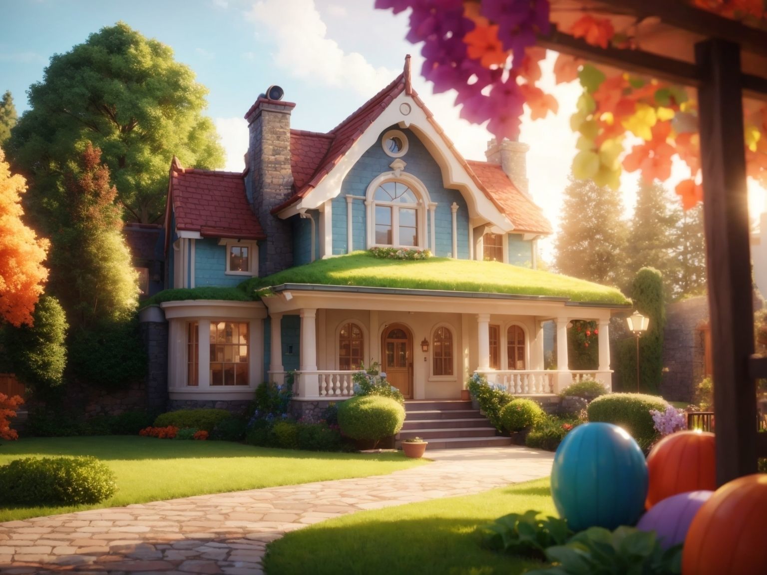 Cartoon Fantasy 1 Low-poly 3D model_3