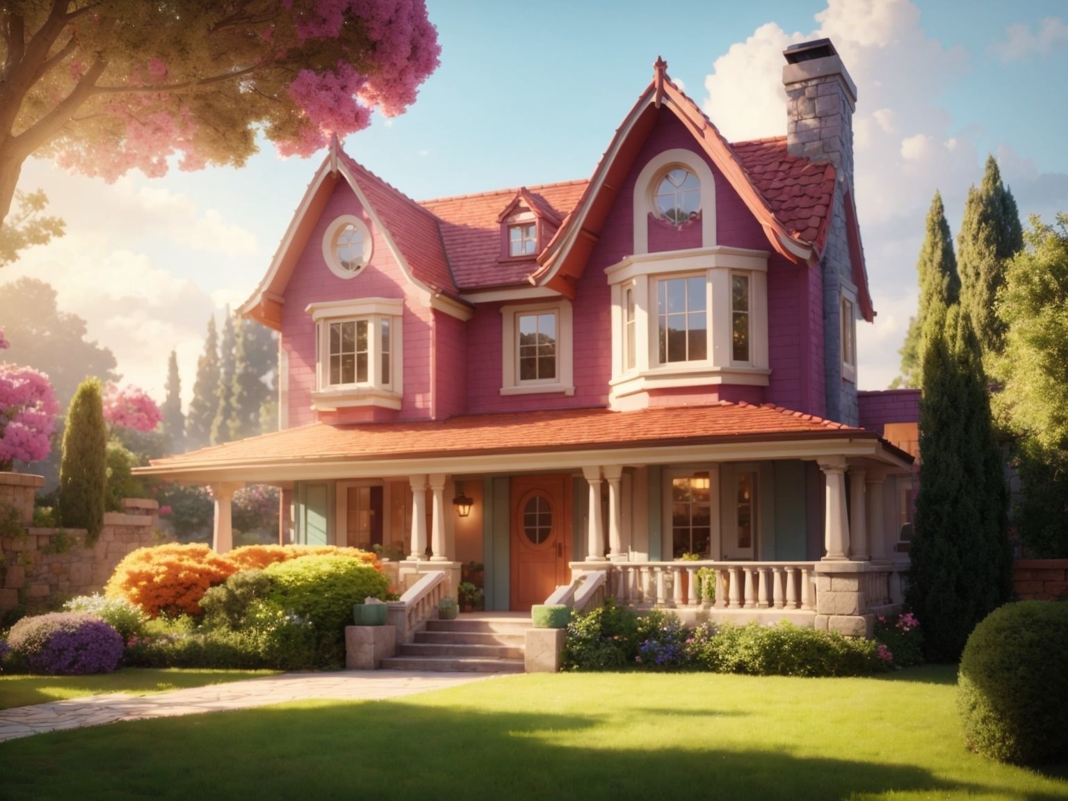 Cartoon Fantasy 1 Low-poly 3D model_2