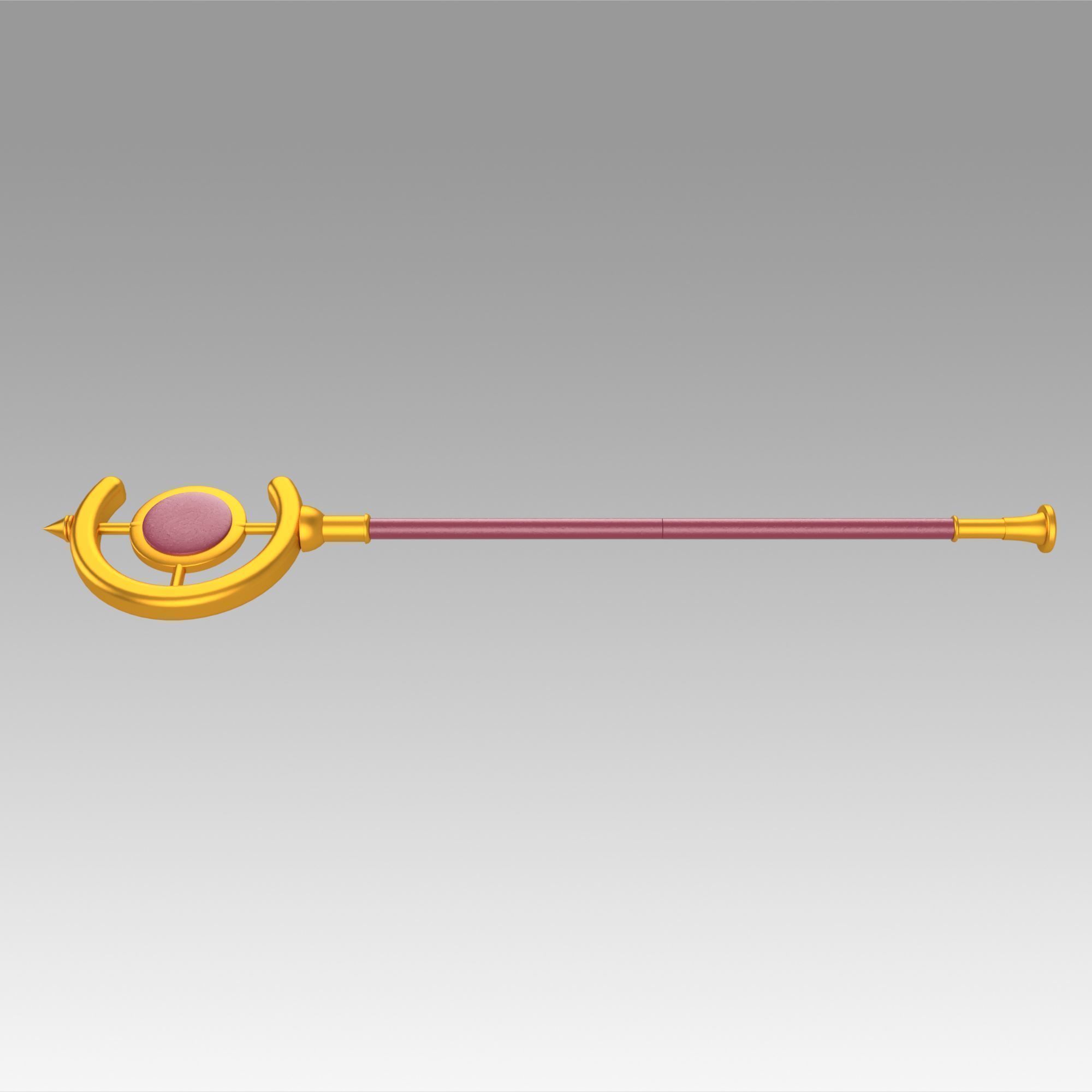 Frieren at the Funeral Frieren Wand Cosplay Weapon Prop 3D print model_6