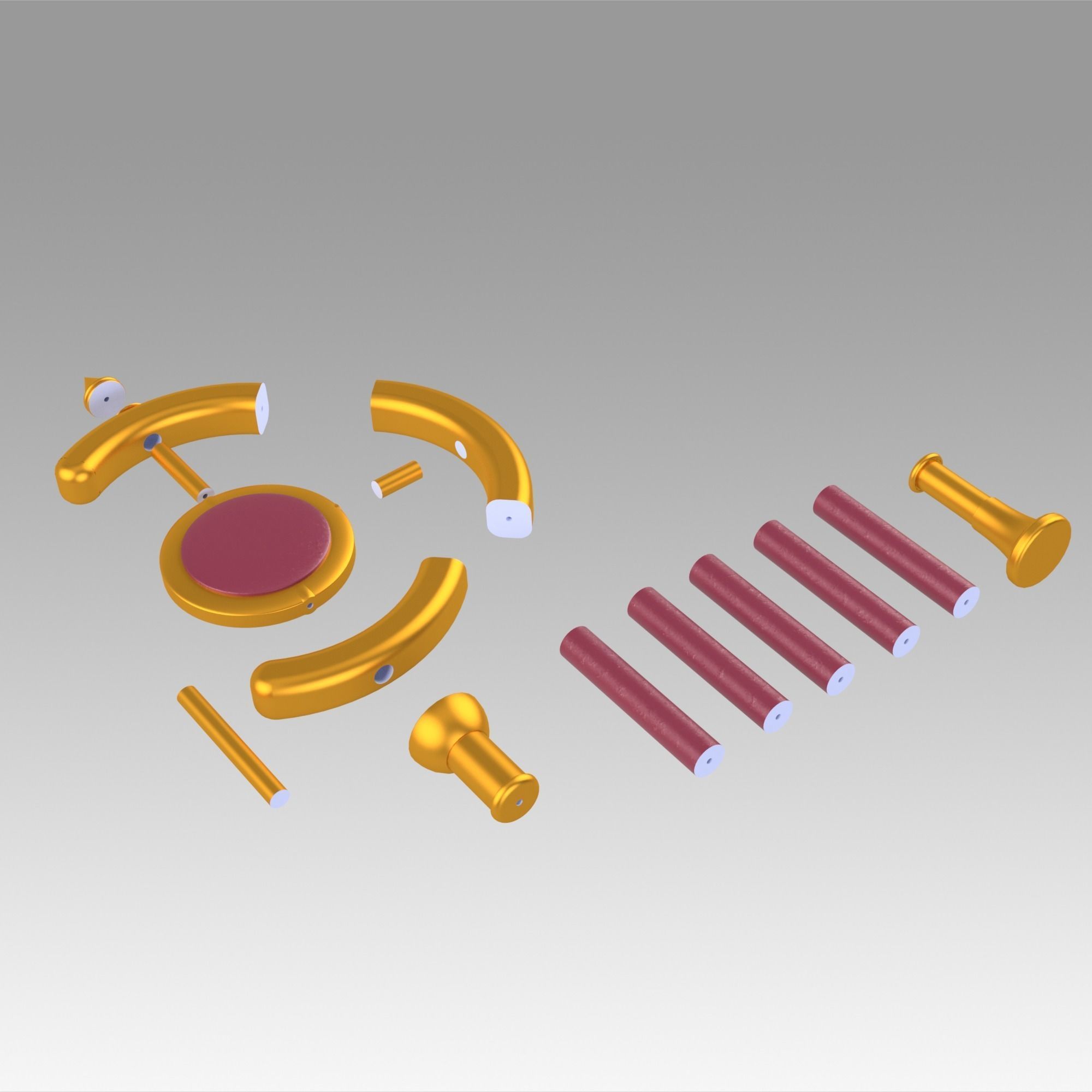 Frieren at the Funeral Frieren Wand Cosplay Weapon Prop 3D print model_10