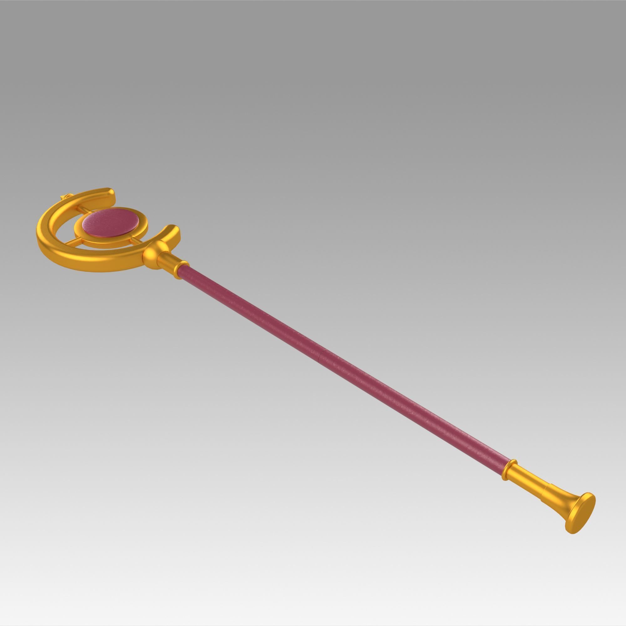 Frieren at the Funeral Frieren Wand Cosplay Weapon Prop 3D print model_7