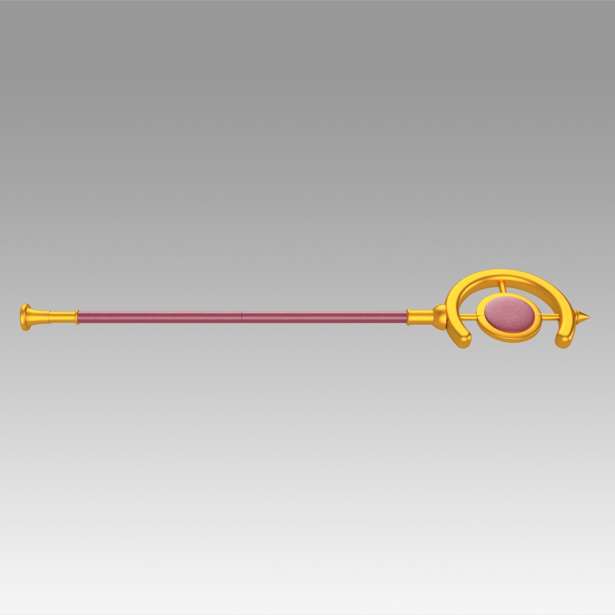 Frieren at the Funeral Frieren Wand Cosplay Weapon Prop 3D print model_2