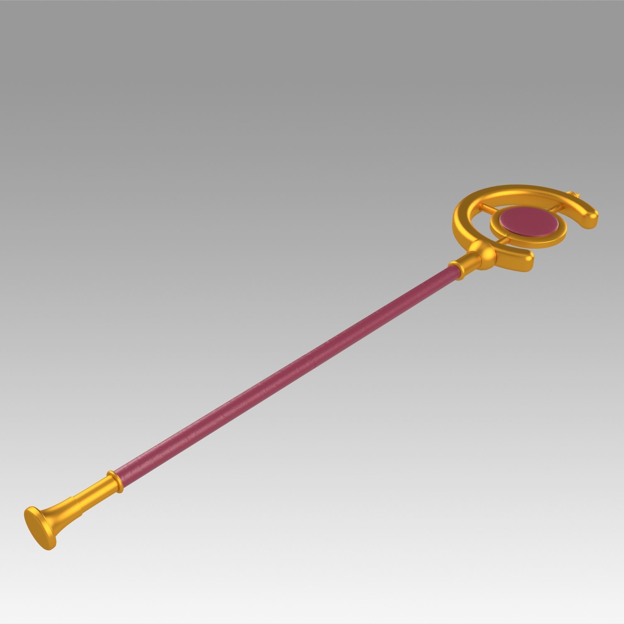 Frieren at the Funeral Frieren Wand Cosplay Weapon Prop 3D print model_1