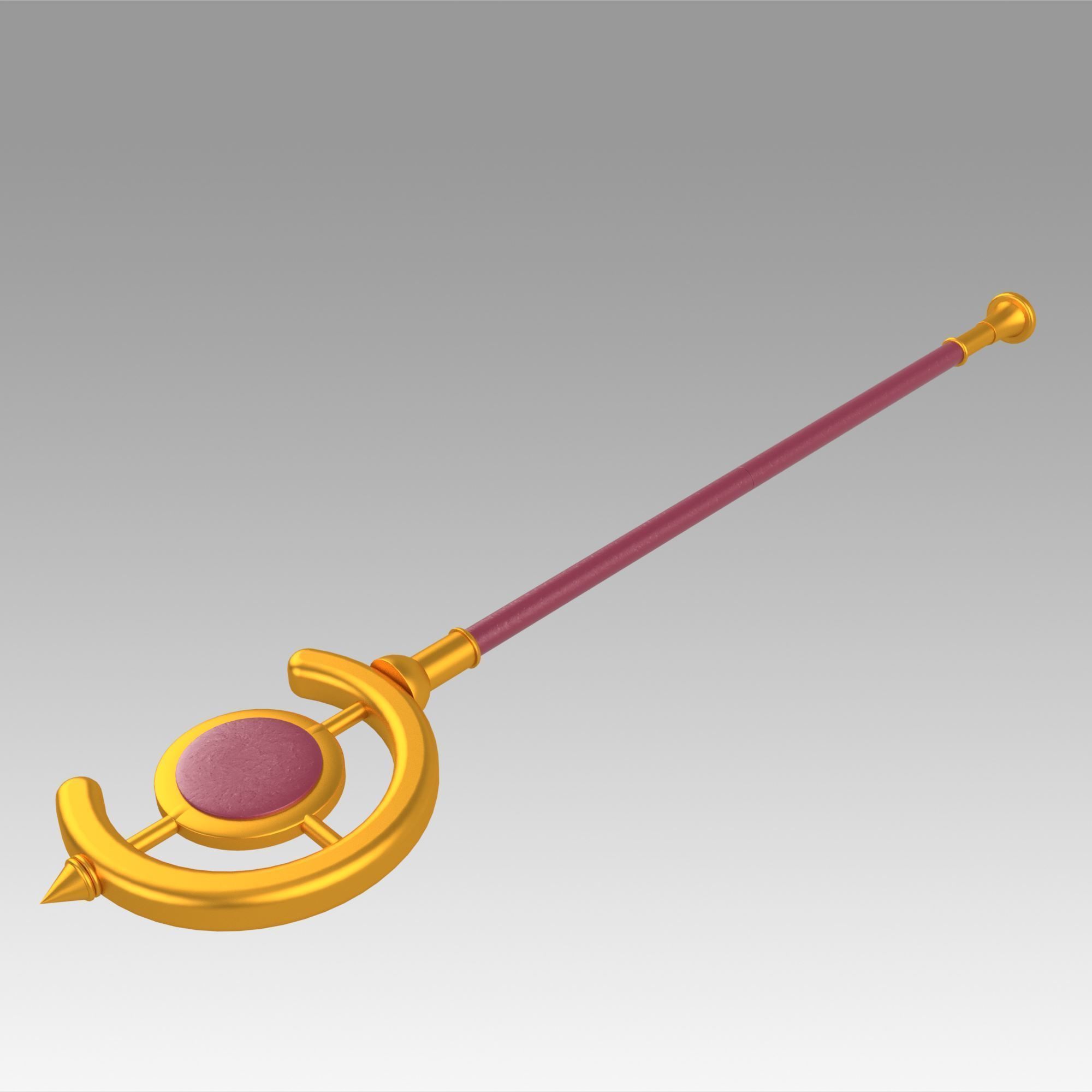 Frieren at the Funeral Frieren Wand Cosplay Weapon Prop 3D print model_5