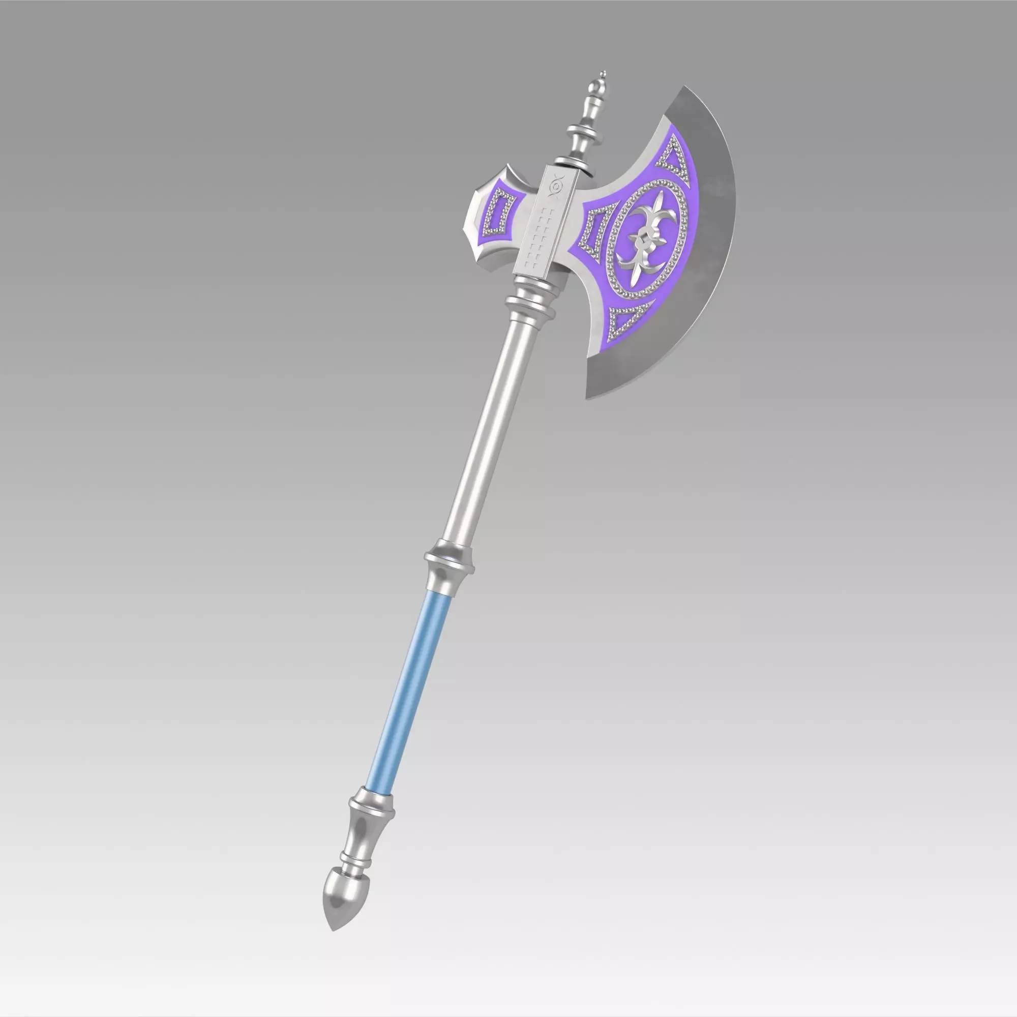 Fire Emblem Fates IF Camilla Kamira Axe Cosplay Weapon Prop 3D print model_0