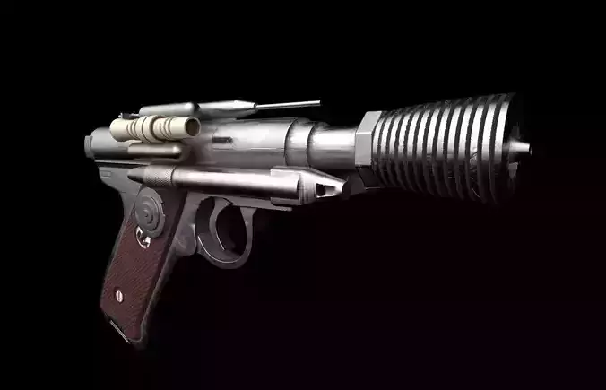 Mandalorian Greedo DT-12 Blaster 3d Digital File Download