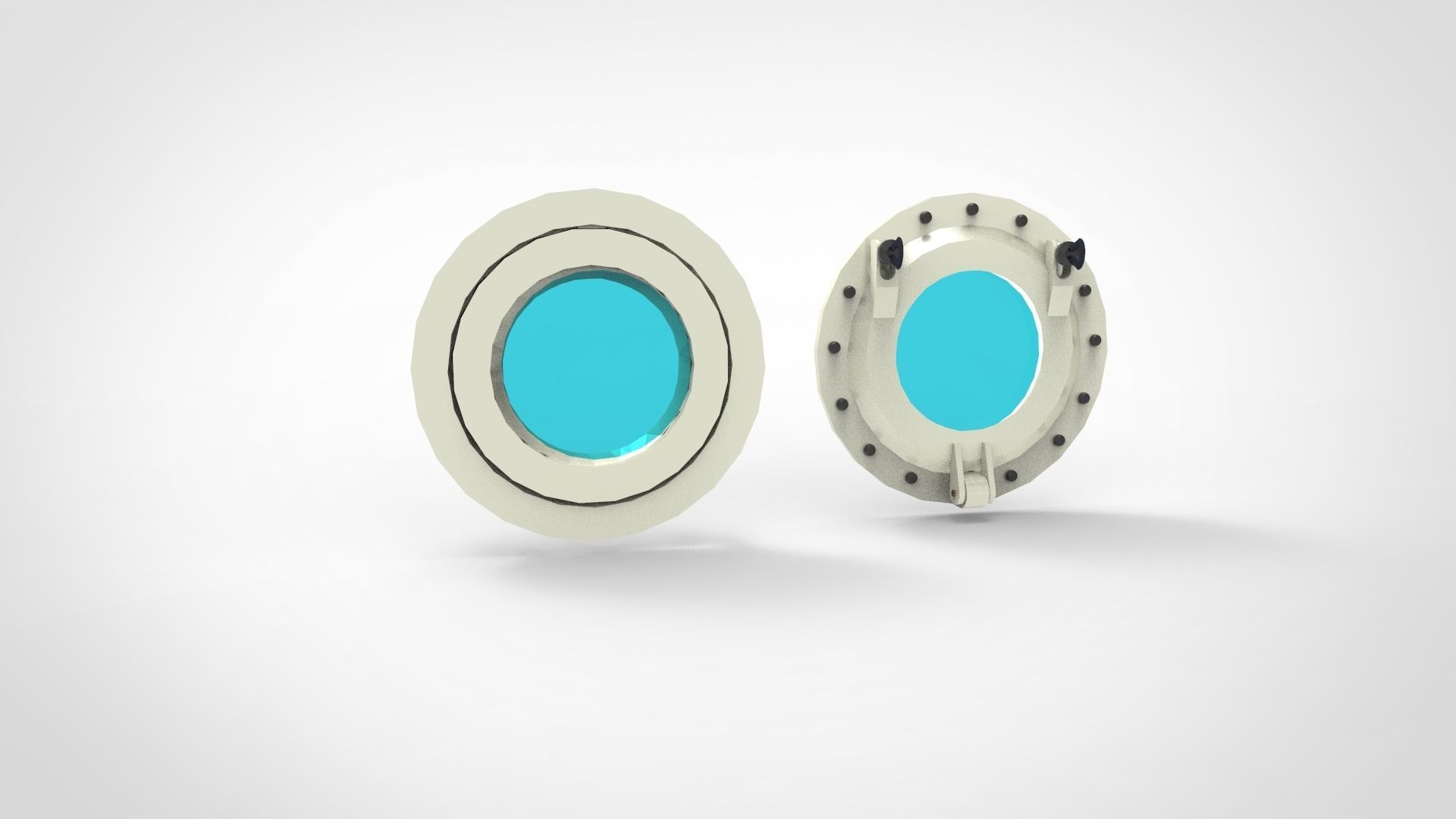 hull part hole ship boat Low-poly 3D model_2