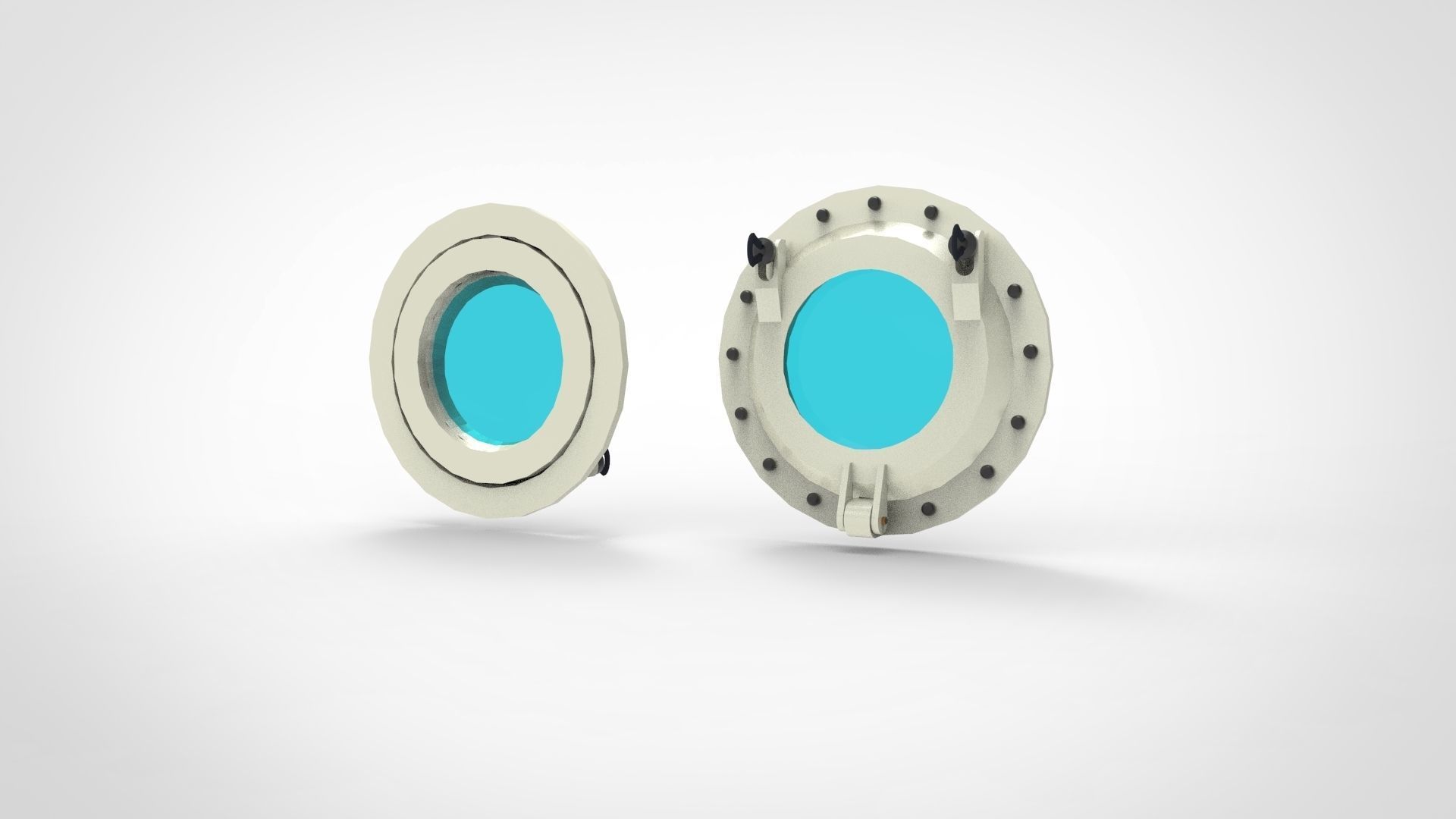 hull part hole ship boat Low-poly 3D model_1