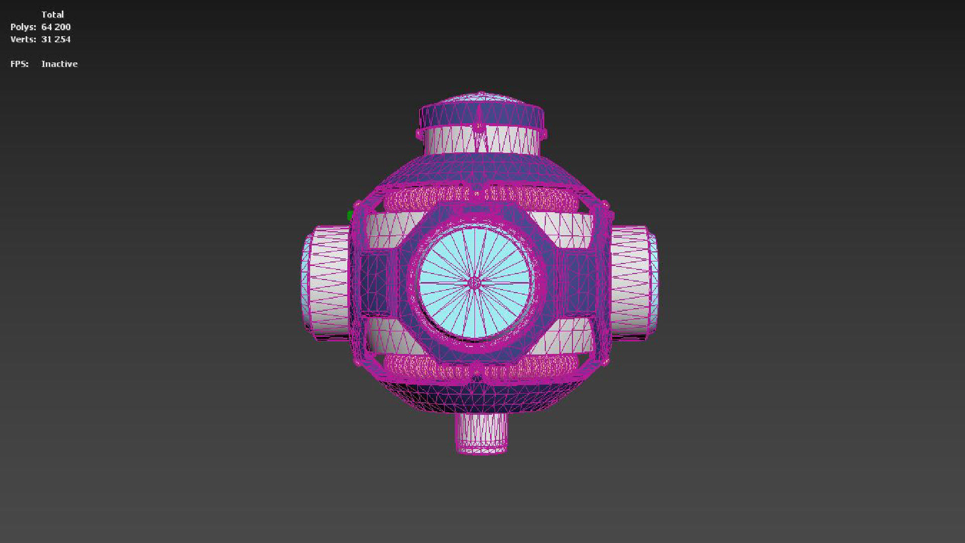 Blade Light UP UV Hero bomb replica prop cosplay 3D print model_9