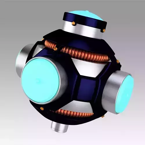 Blade Light UP UV Hero bomb replica prop cosplay 3D print model