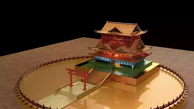 Chinese ancient house 