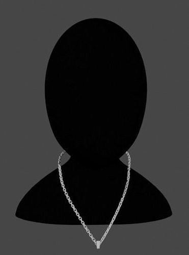 Elegance and sophistication combine in this Cuban Chain Low-poly 3D model