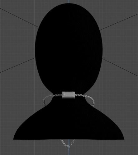 Elegance and sophistication combine in this Cuban Chain Low-poly 3D model_2