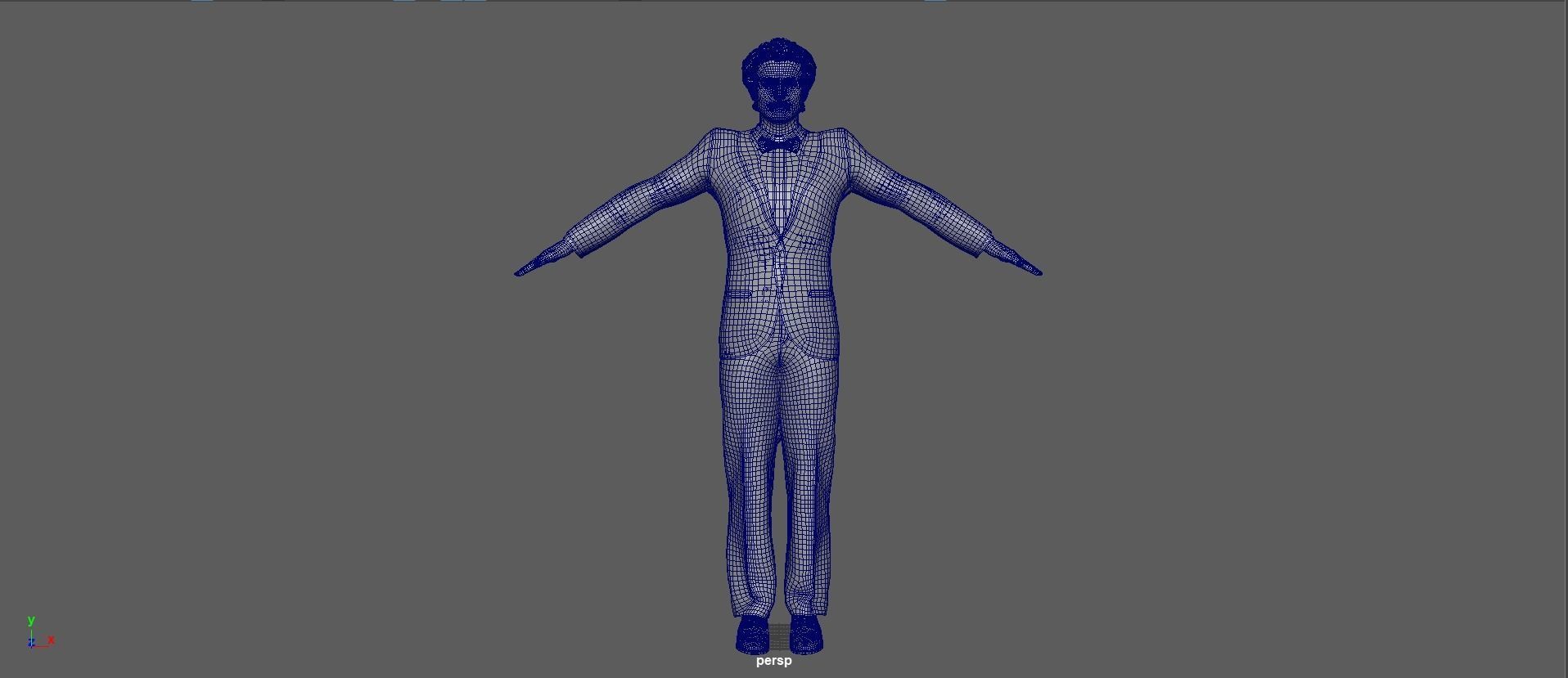 Bruce Williams Low-poly 3D model_30