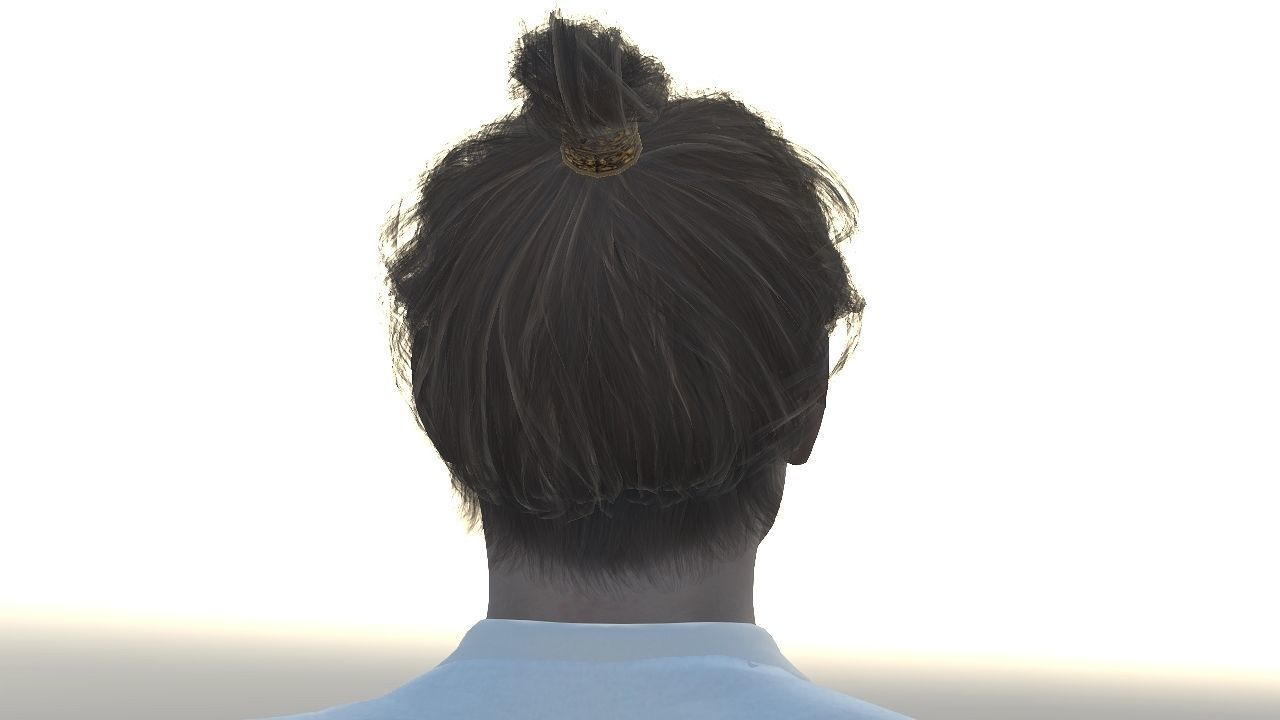 Bruce Williams Low-poly 3D model_16