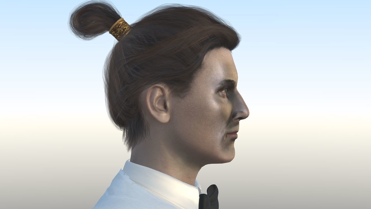 Bruce Williams Low-poly 3D model_9