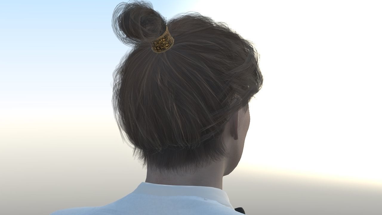 Bruce Williams Low-poly 3D model_14