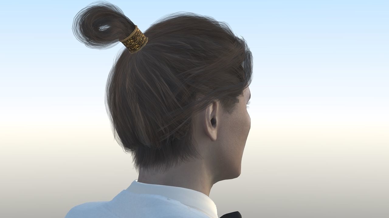 Bruce Williams Low-poly 3D model_12