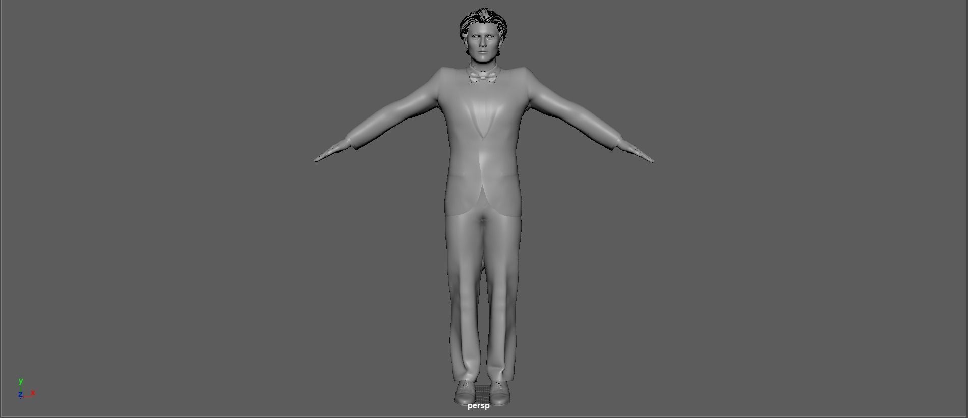 Bruce Williams Low-poly 3D model_26
