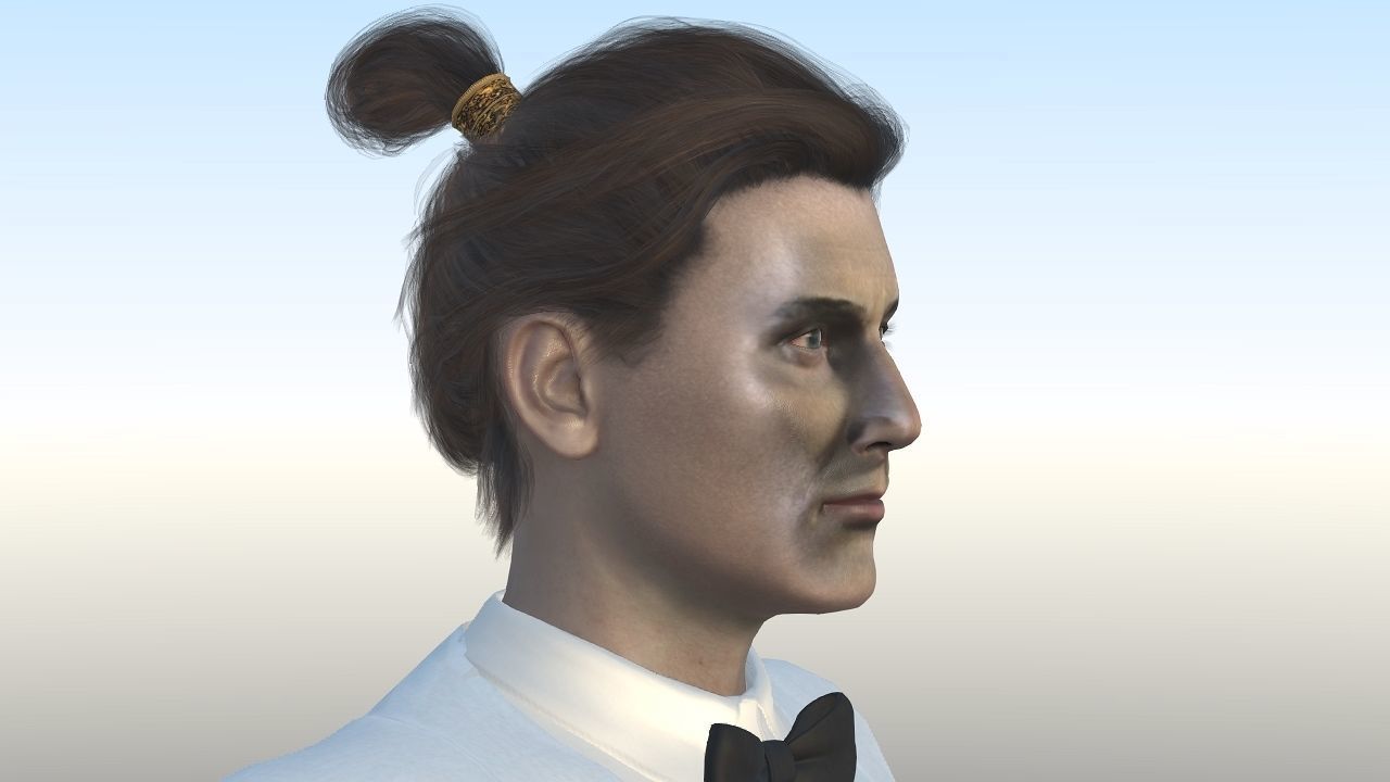 Bruce Williams Low-poly 3D model_8