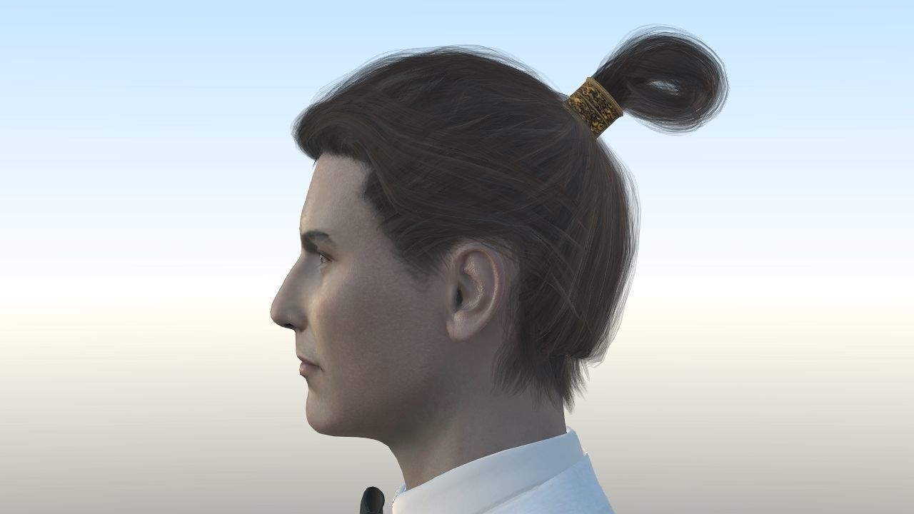 Bruce Williams Low-poly 3D model_21