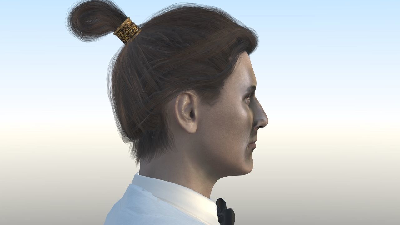 Bruce Williams Low-poly 3D model_10