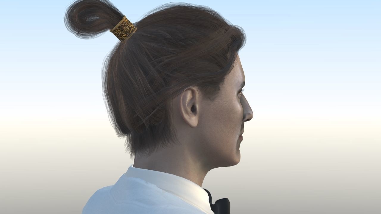Bruce Williams Low-poly 3D model_11