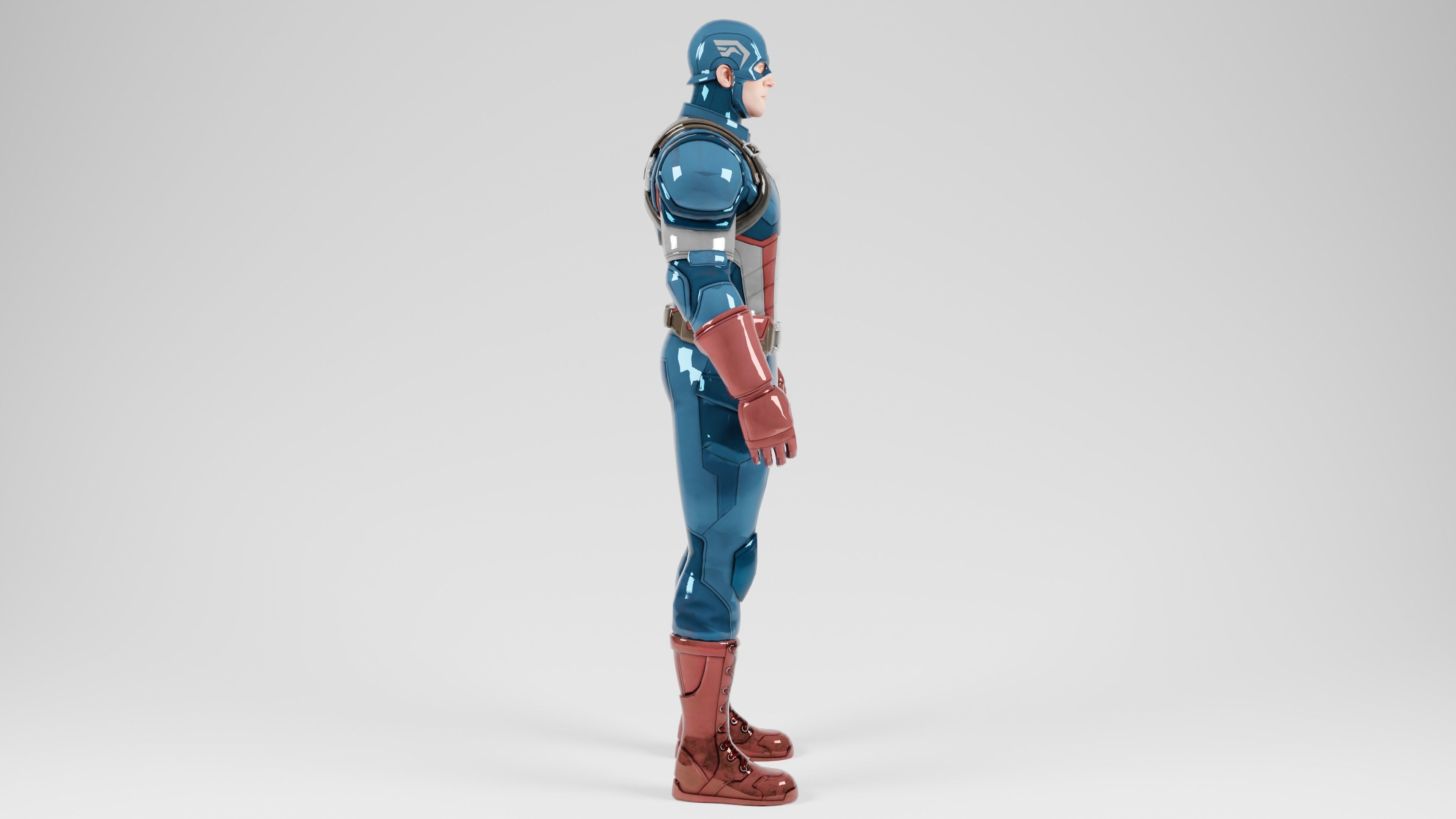 Captain America - The First Avenger 3D model_2