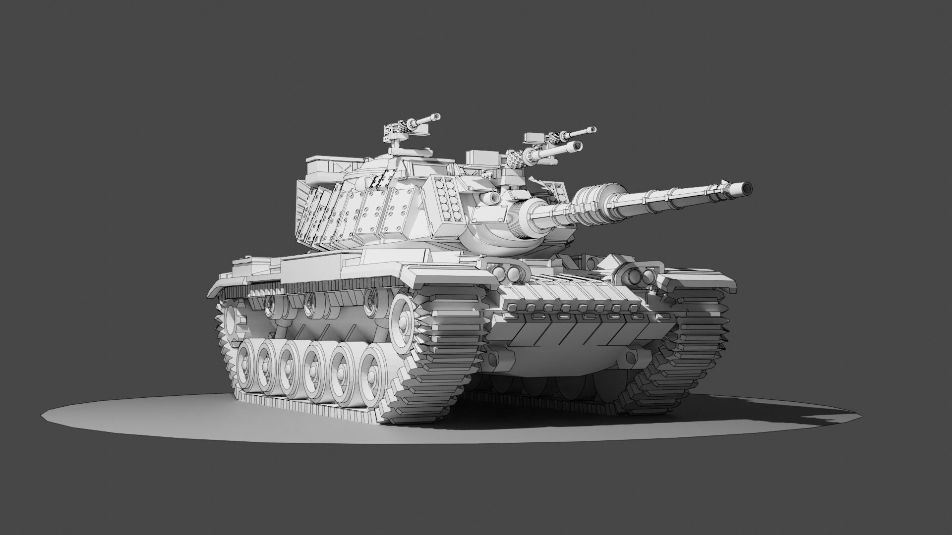 IDF MAGACH 6B GAL 3D print model_2