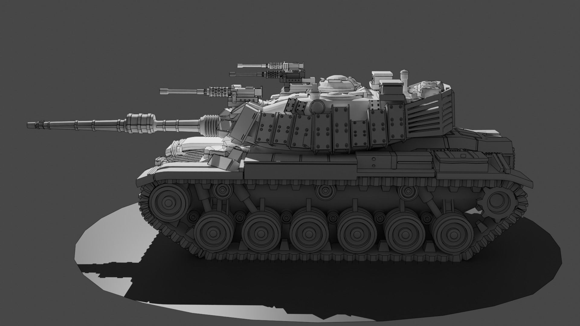 IDF MAGACH 6B GAL 3D print model_7