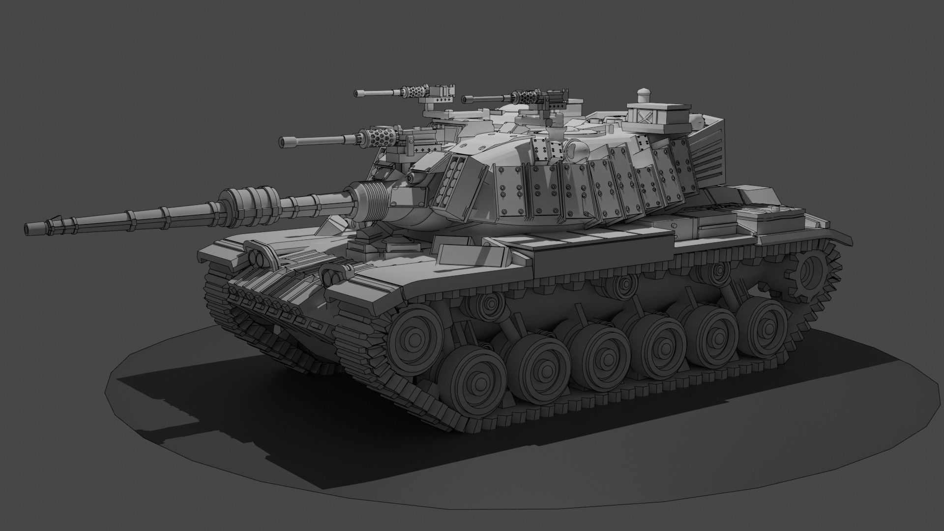 IDF MAGACH 6B GAL 3D print model_3