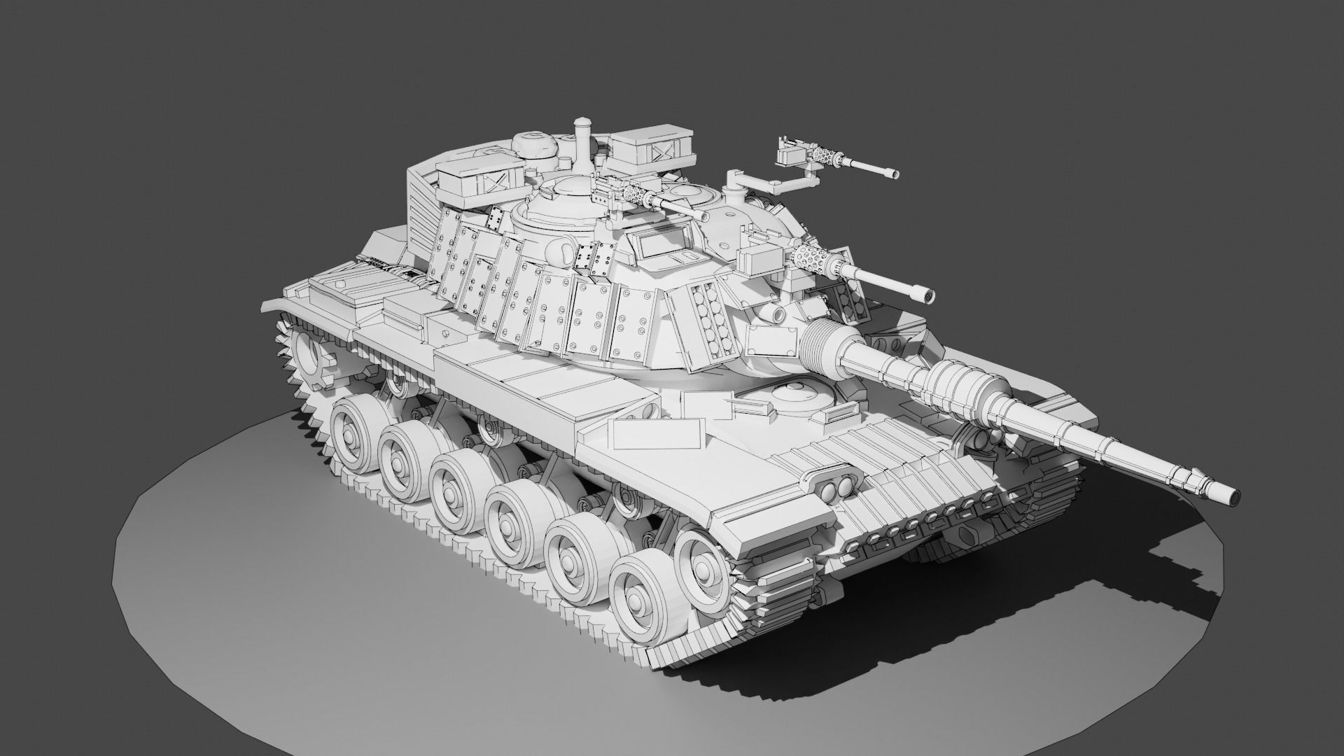 IDF MAGACH 6B GAL 3D print model_1