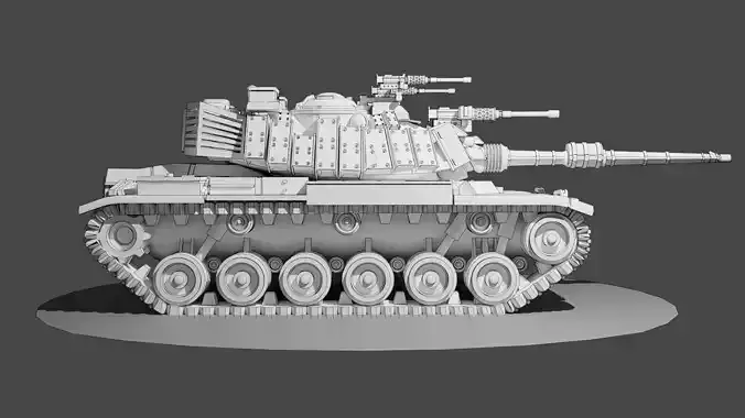 IDF MAGACH 6B GAL 3D print model