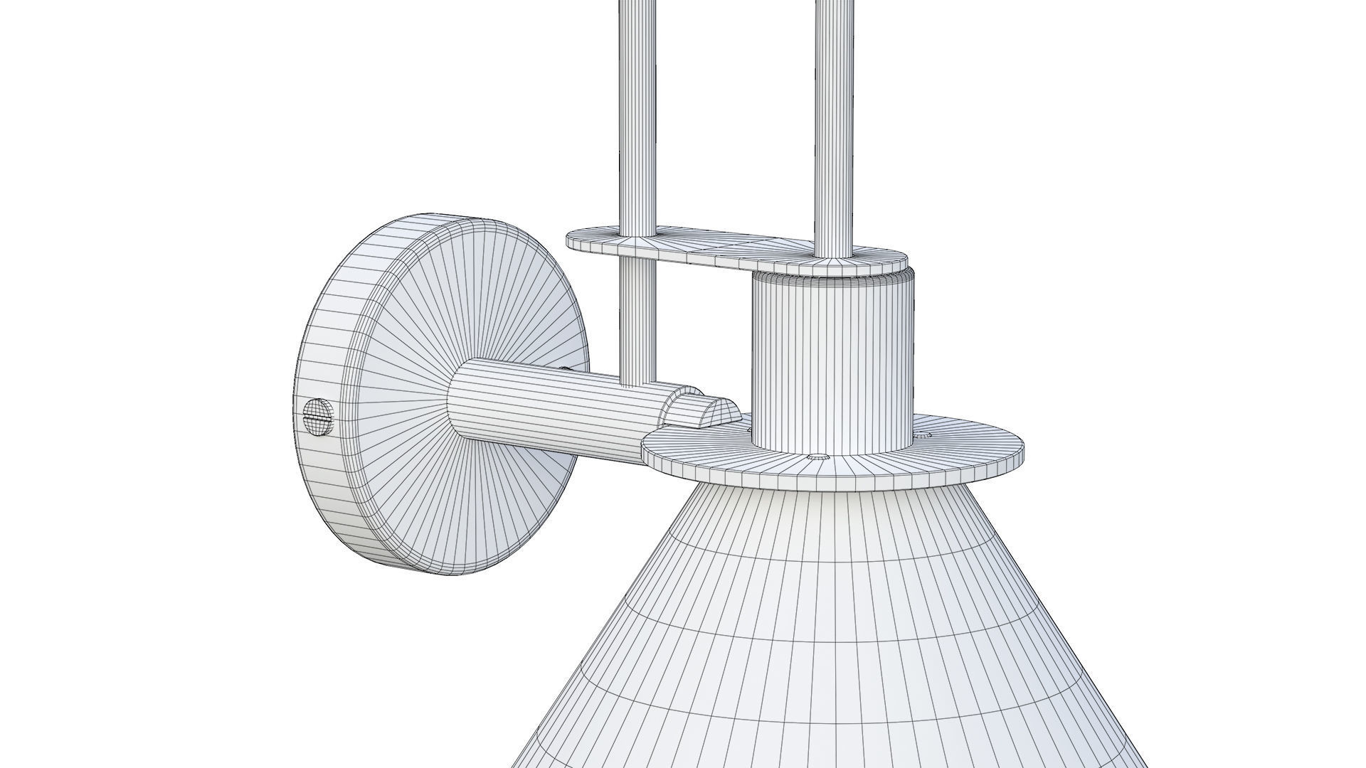 Salena Modern Wall Lamp 3D model_10