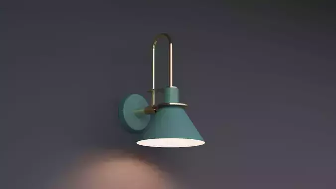Salena Modern Wall Lamp 3D model