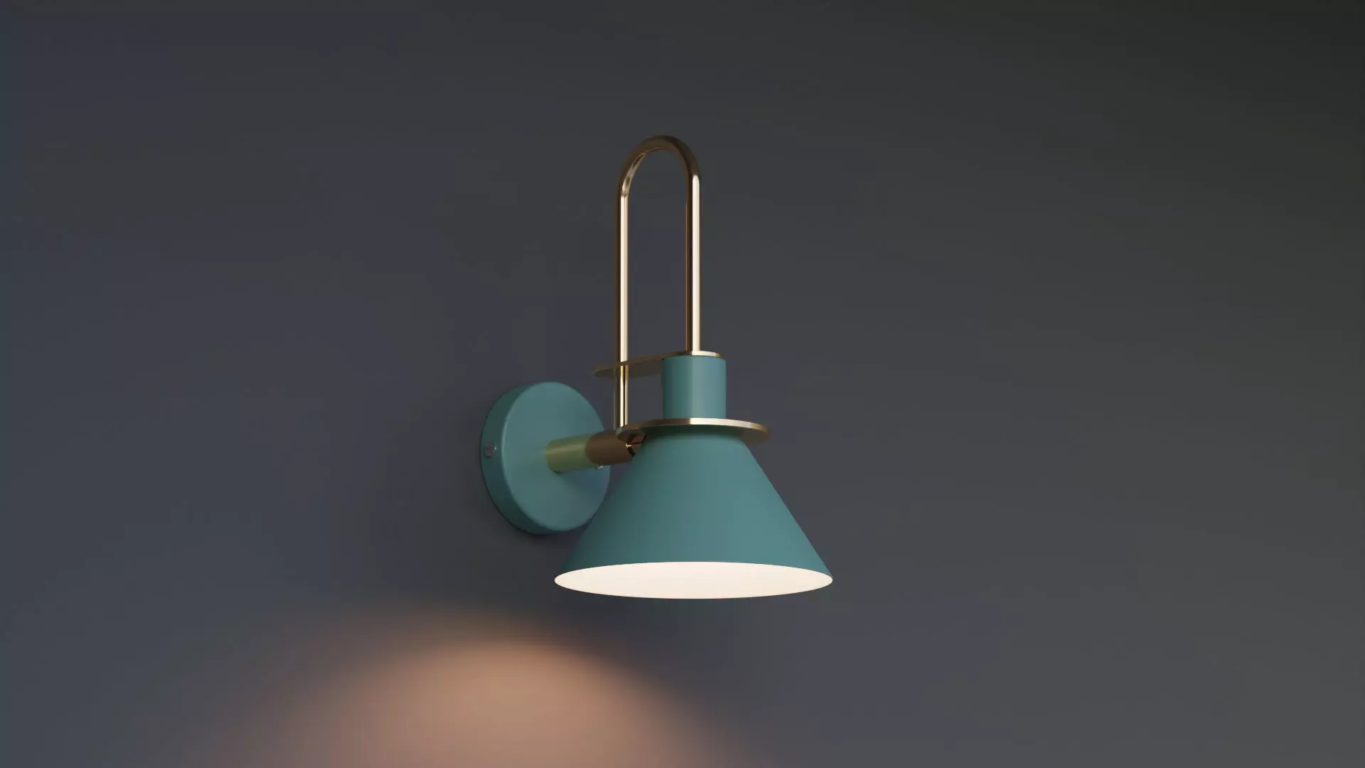 Salena Modern Wall Lamp 3D model_0