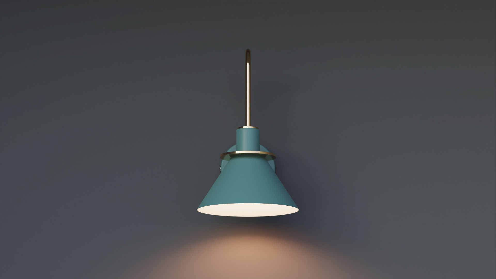 Salena Modern Wall Lamp 3D model_1