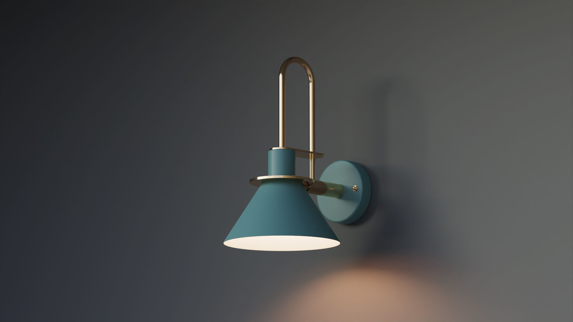 Salena Modern Wall Lamp 3D model_2