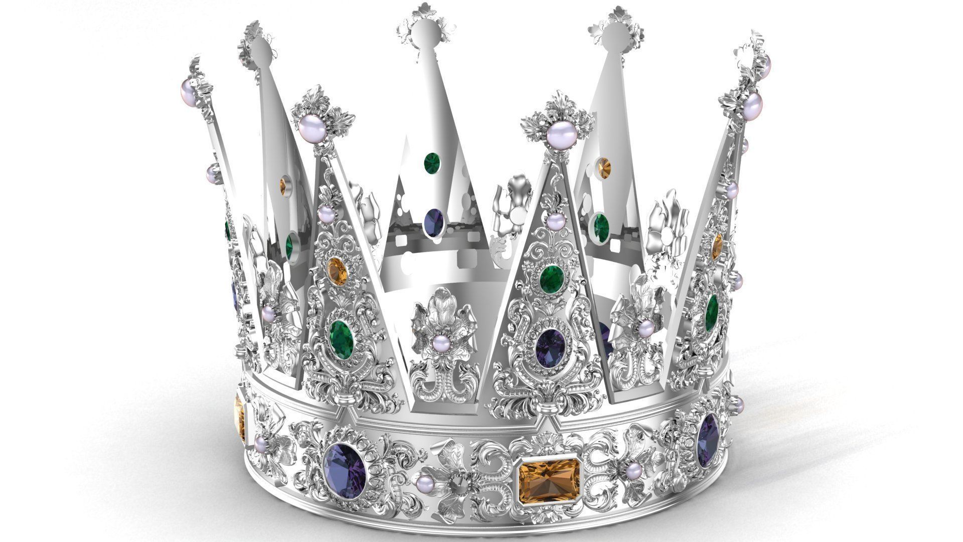 King Crown                     3D print model_21