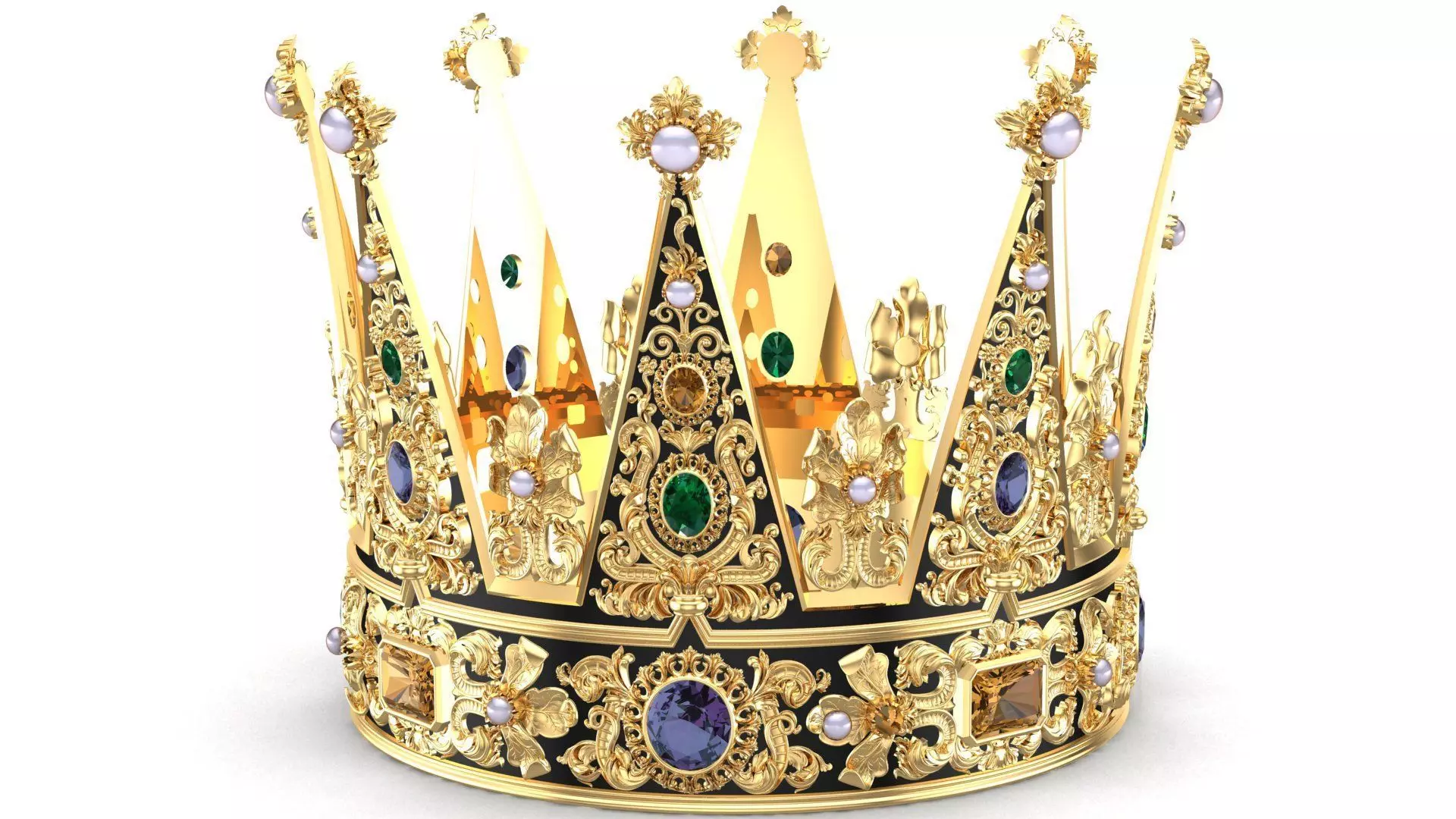 King Crown                     3D print model_0