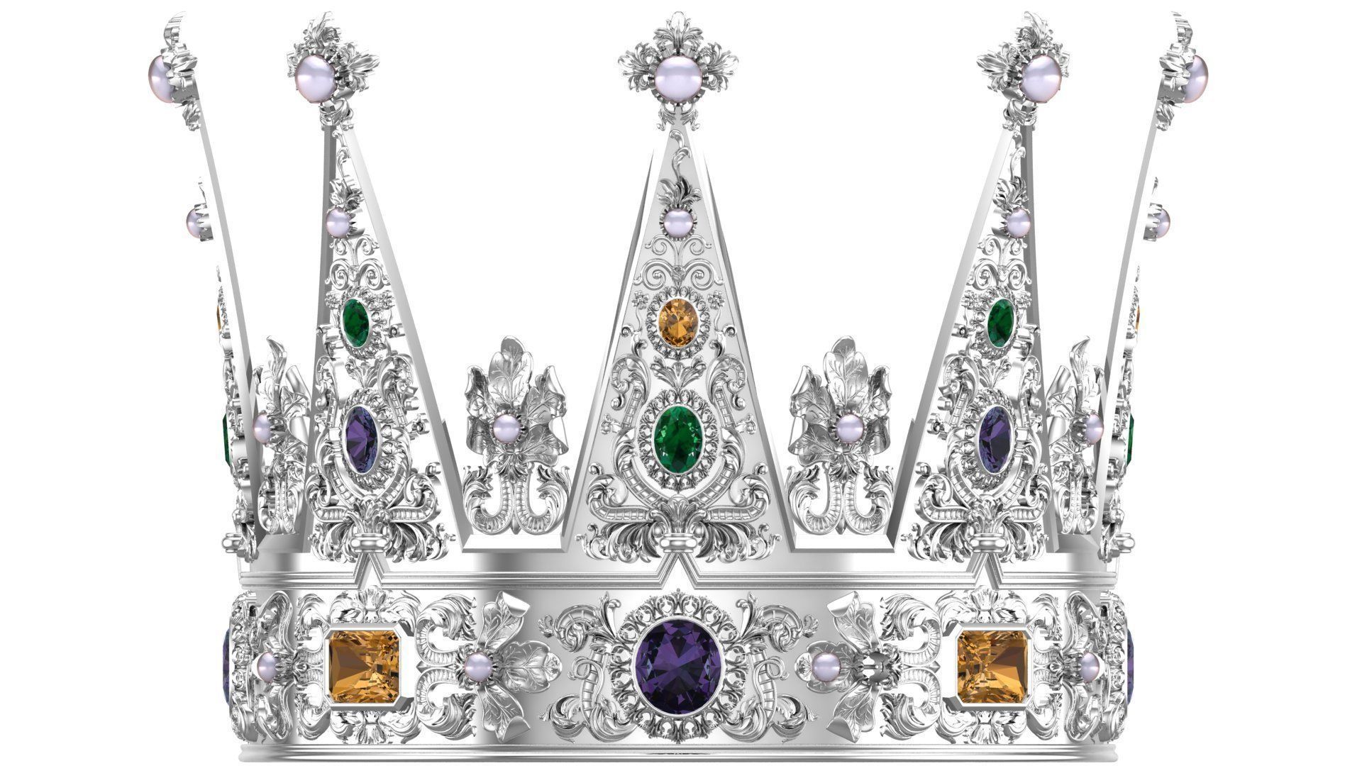 King Crown                     3D print model_18