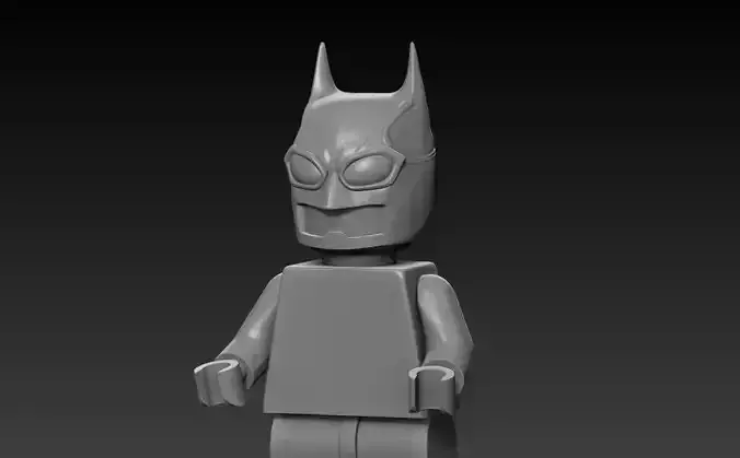Lego batman helmets 3D print model