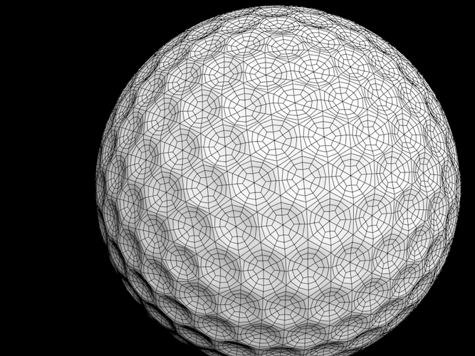 Golf Ball Free 3D model