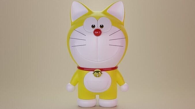 Doraemon 3D model