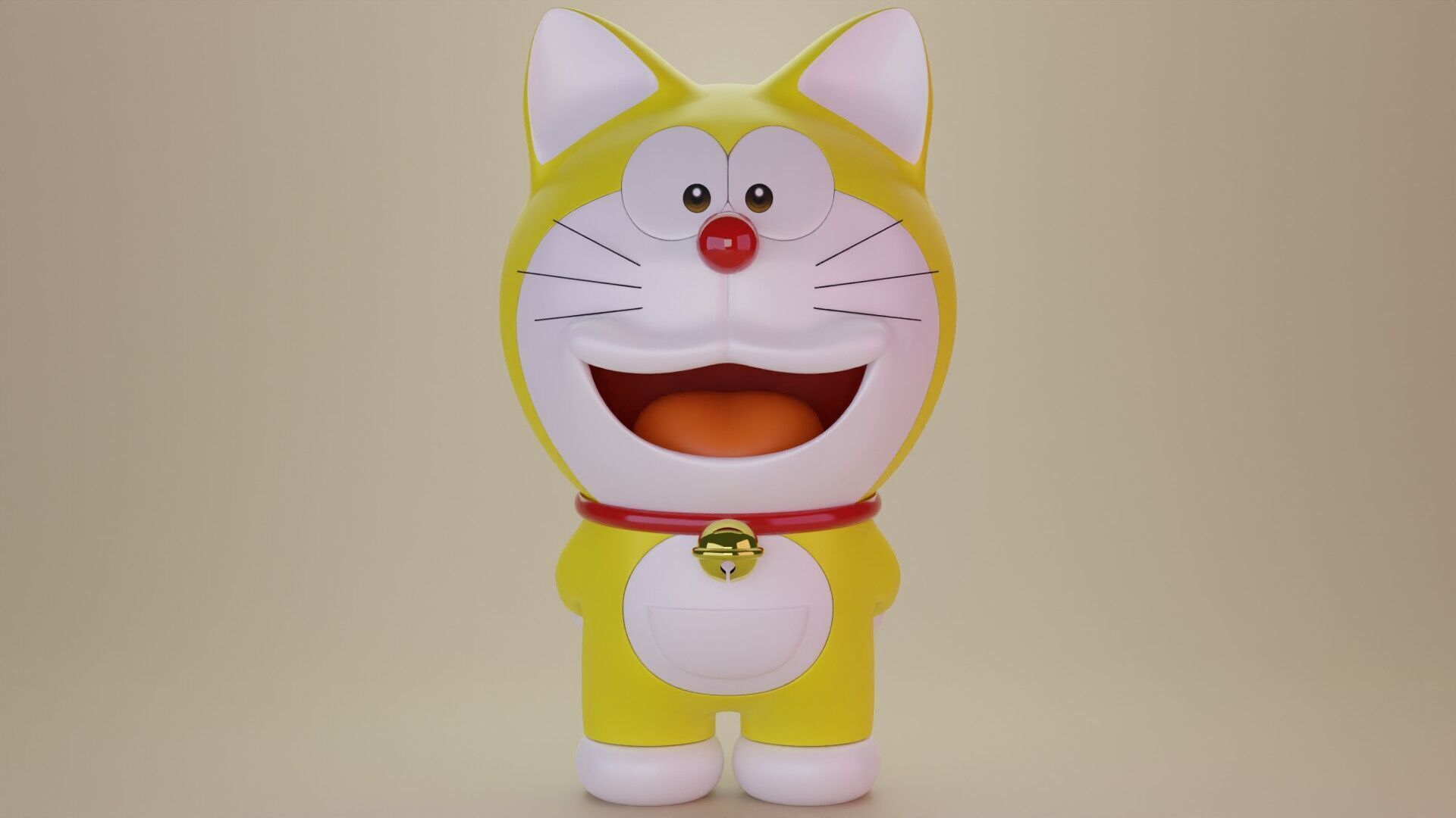 Doraemon 3D model_12