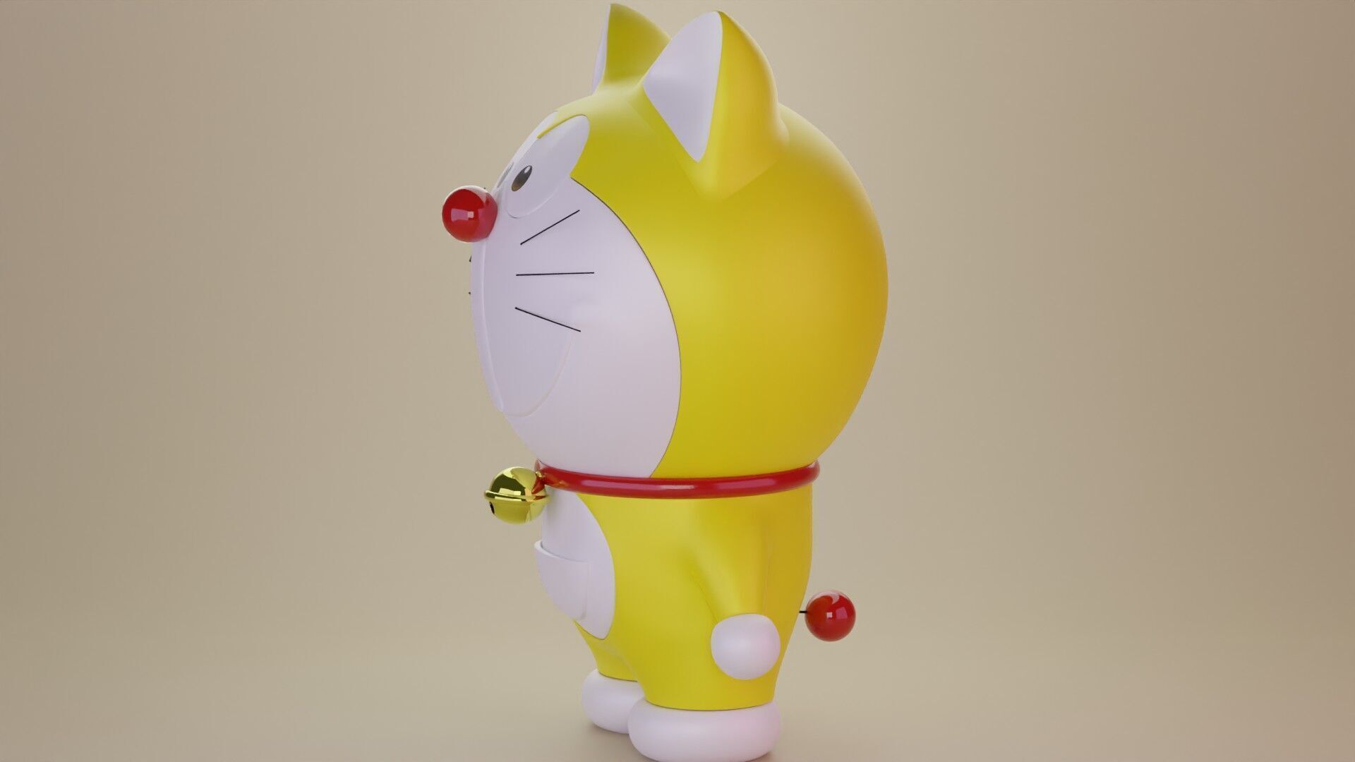 Doraemon 3D model_1