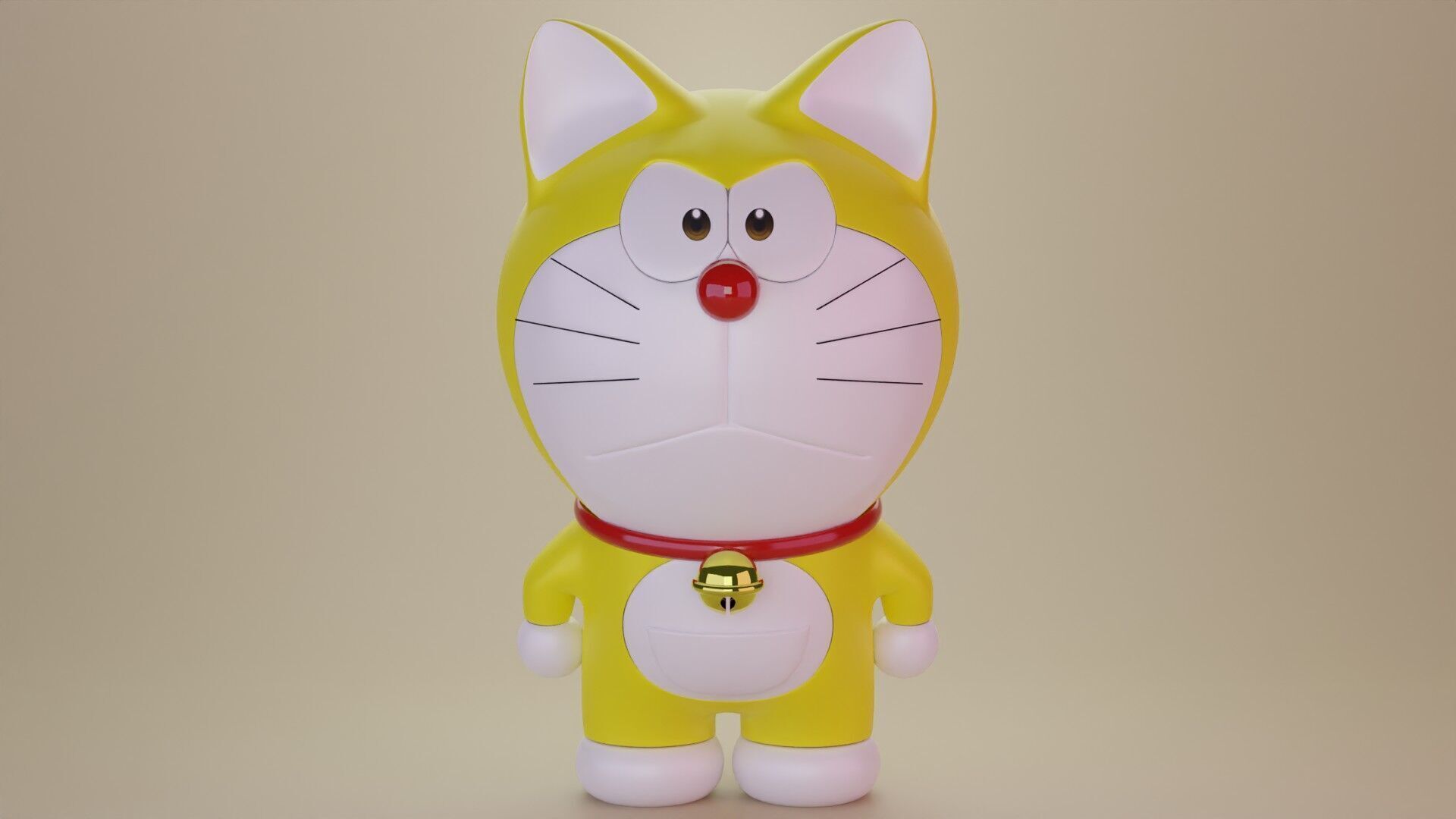 Doraemon 3D model_7